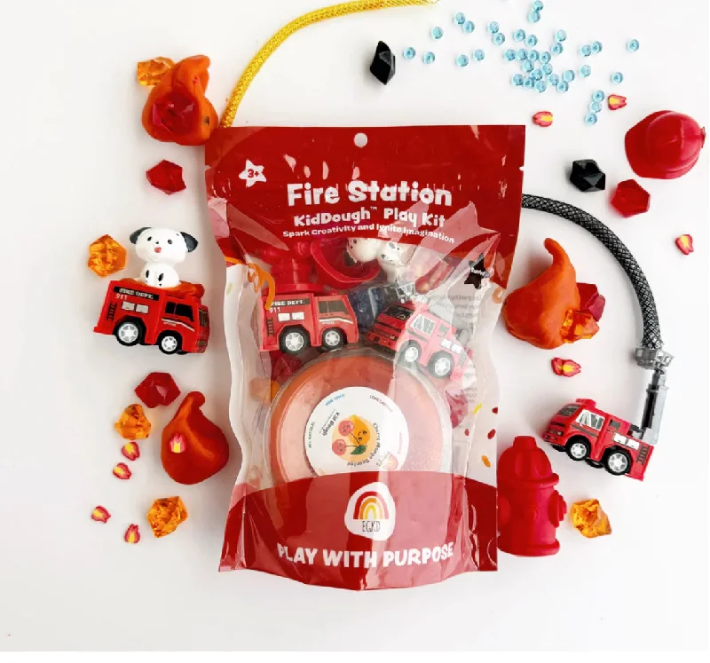 Fire Station KidDough Play Kit