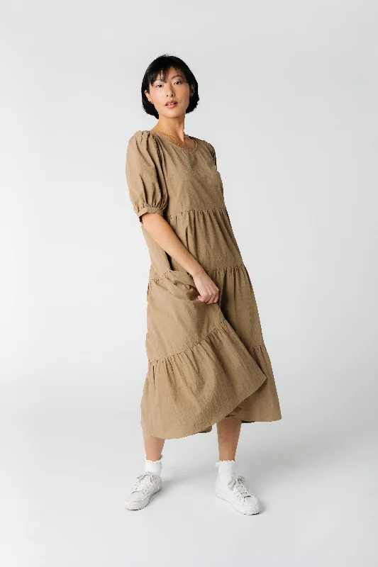 Brass & Roe Jayden Puff Sleeve Dress