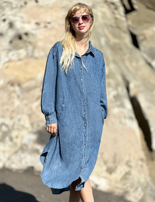 No Slouch Shirtdress