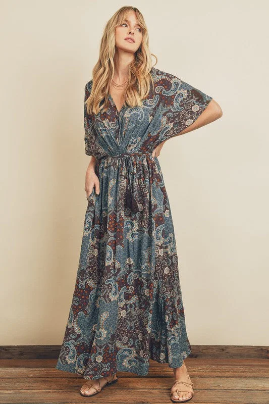 Paisley Maxi Dress