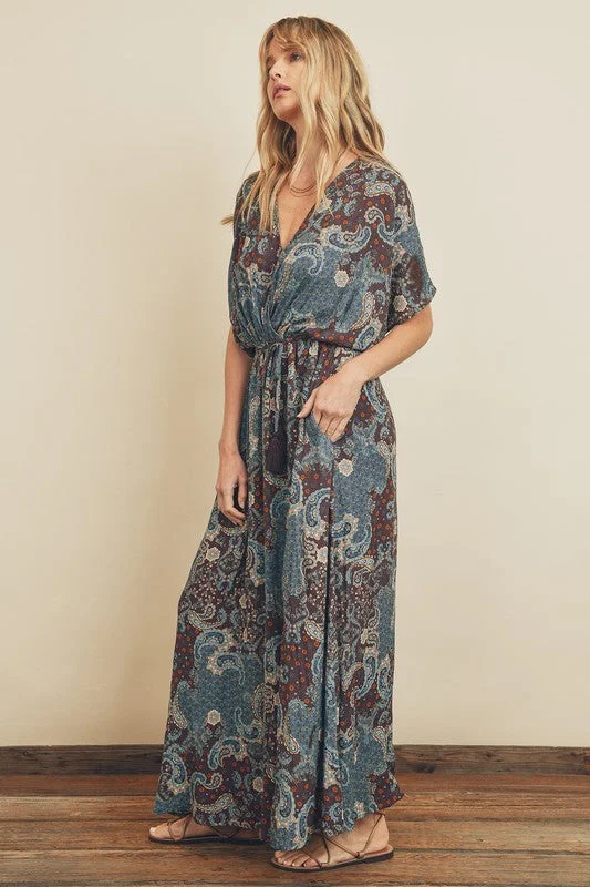 Paisley Maxi Dress