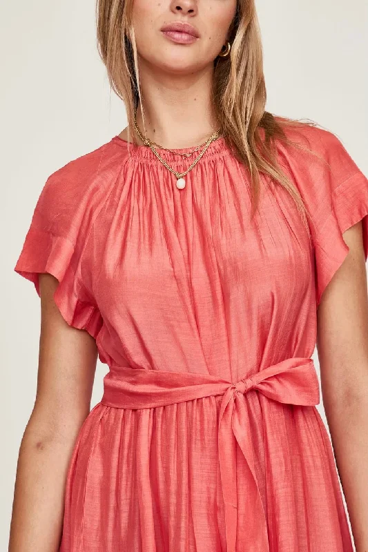 Vienna Maxi in Coral