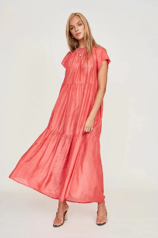 Vienna Maxi in Coral