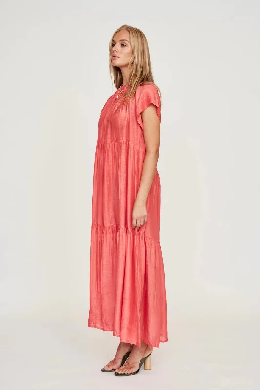 Vienna Maxi in Coral