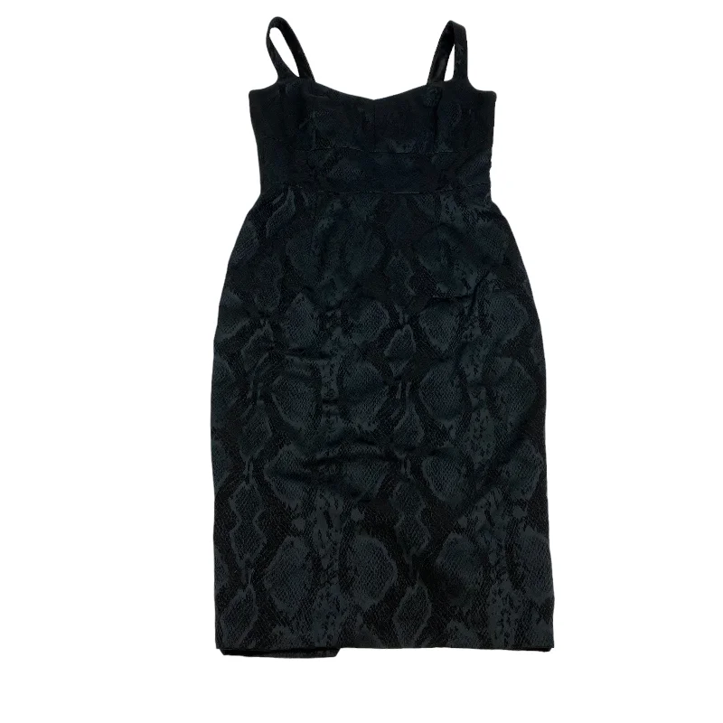 Black Dress Casual Midi Jaygodfrey, Size M