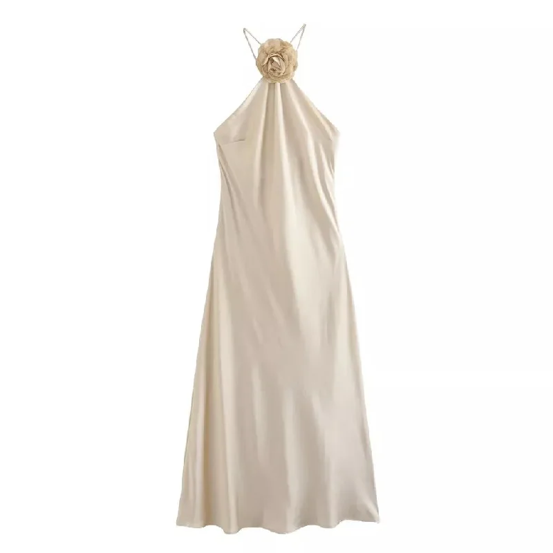 Careena Satin Dress