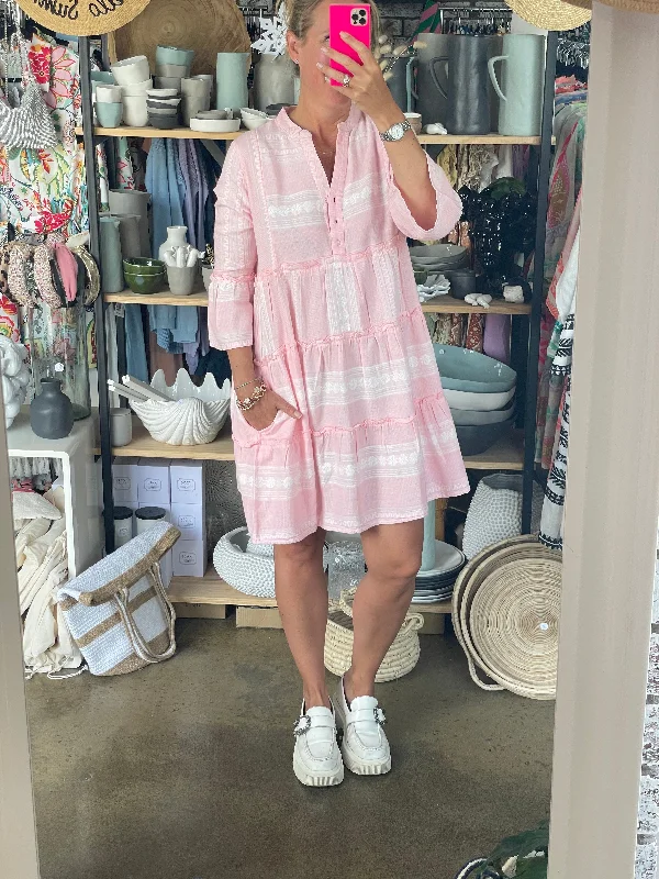 Copenhagen Mini Dress Baby Pink