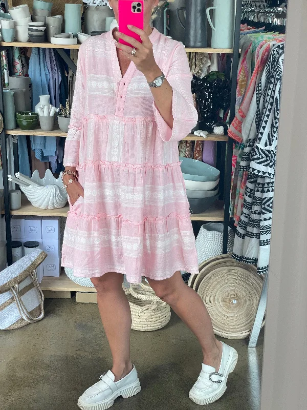 Copenhagen Mini Dress Baby Pink