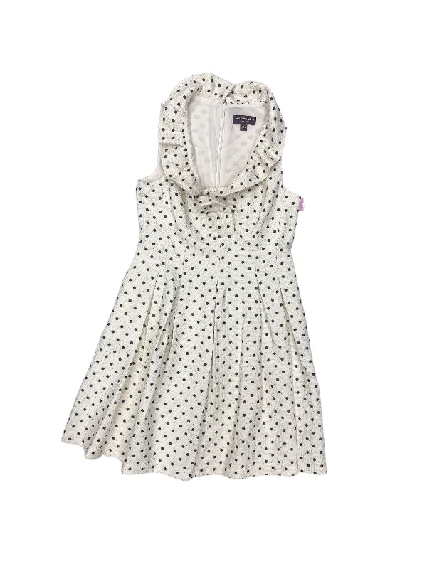 Polkadot Pattern Dress Party Midi Johnston & Murphy, Size 8