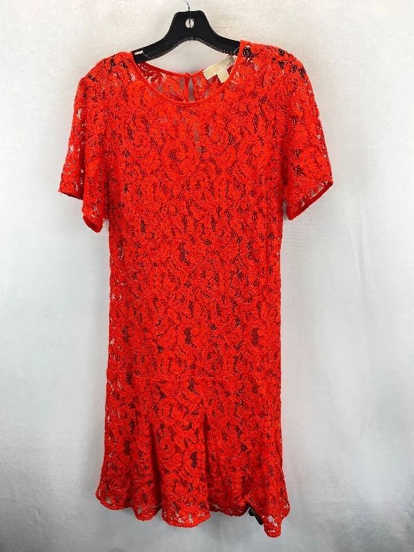 Red Dress Designer Michael Kors, Size L