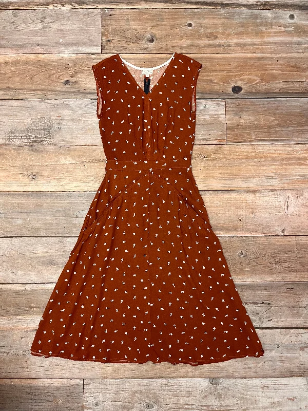 Xena Dress in Hazel Calico Flower