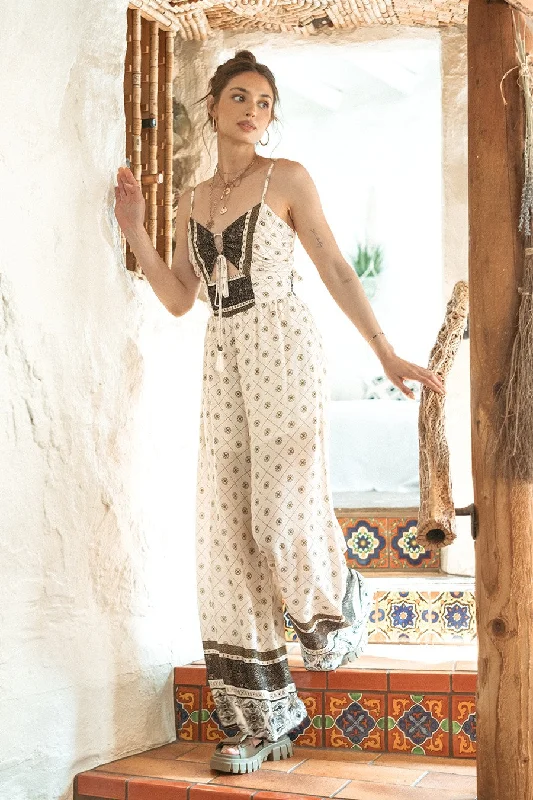 Bohemian Cutout Jumpsuit