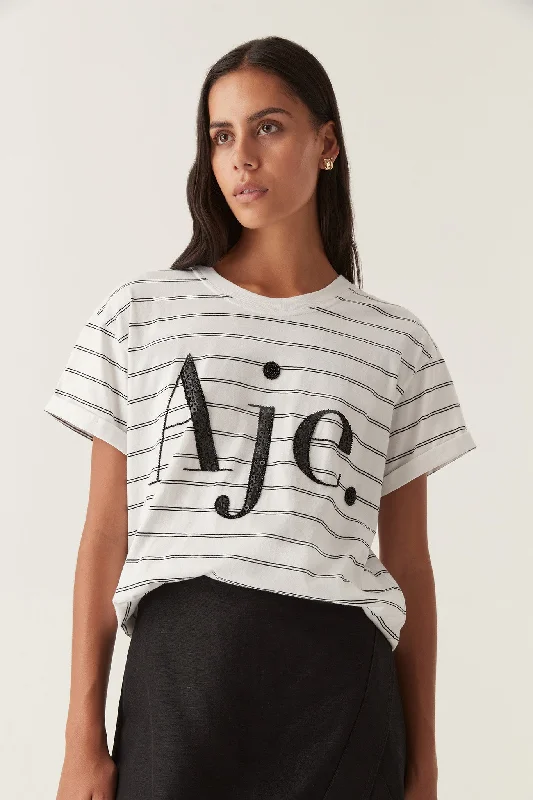 Classic Embellished Logo Tee