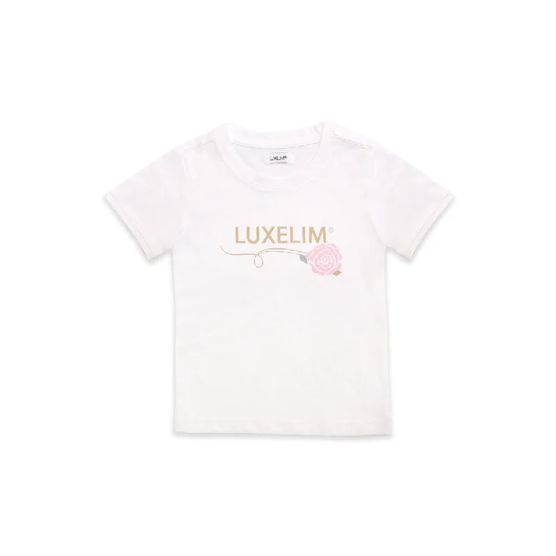 LUXELIM kids T-Shirt white