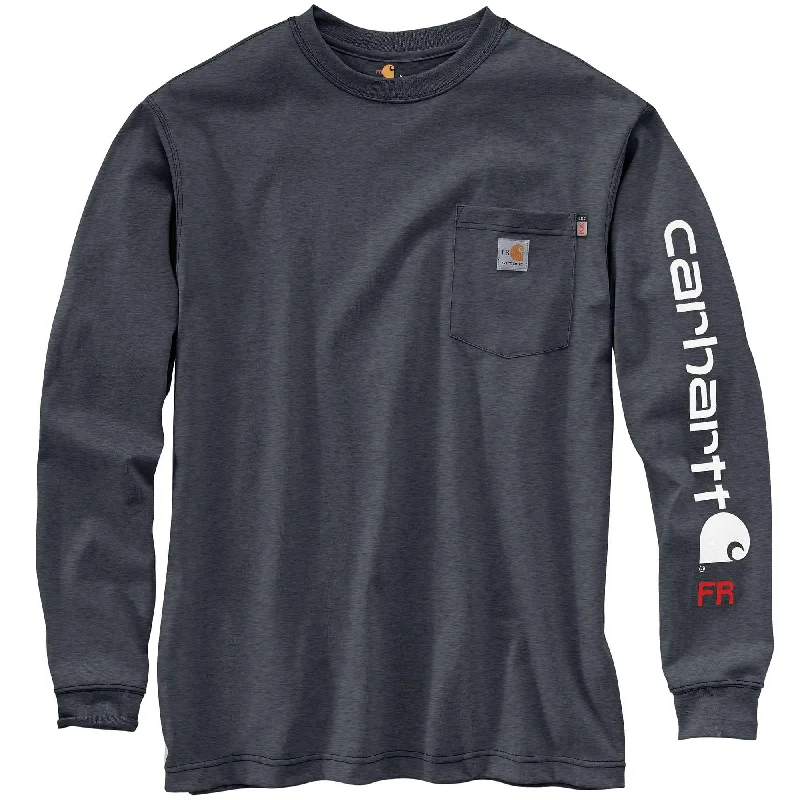 FR FORCE ORIGINAL FIT MIDWEIGHT LONG-SLEEVE SIGNATURE LOGO T-SHIRT 104130