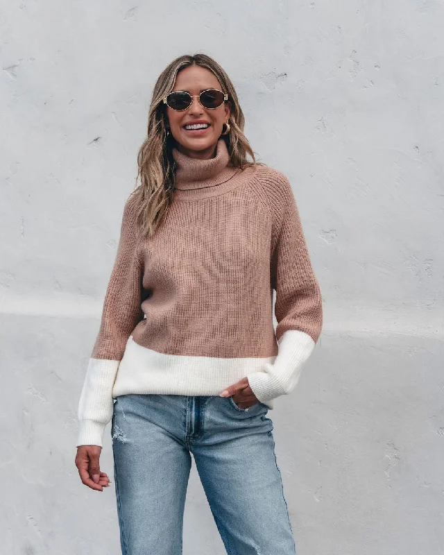 Harvest Celebration Color Block Sweater