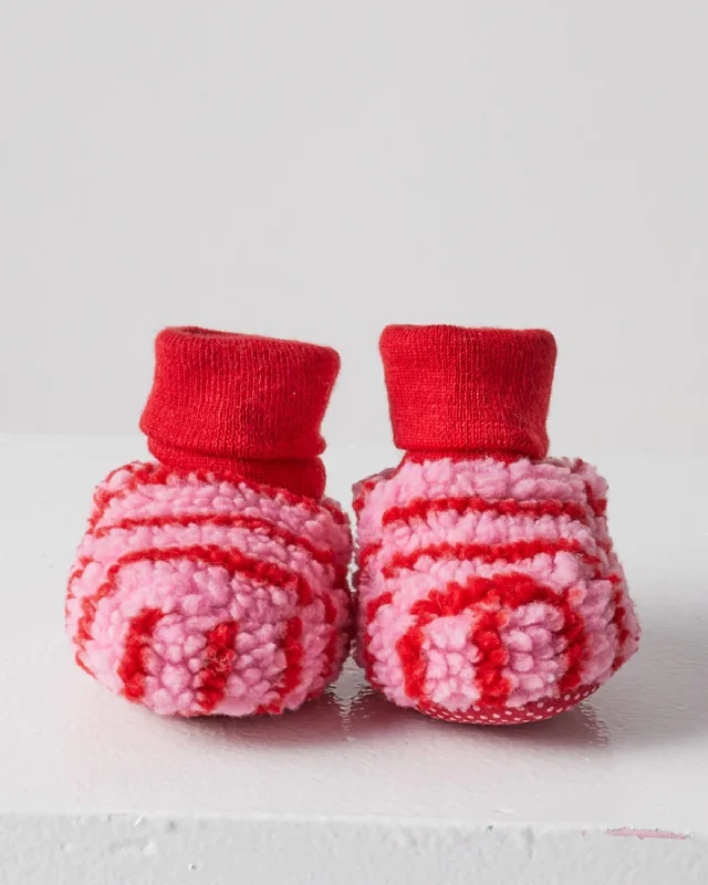 Hubba Bubba Sherpa Baby Booties