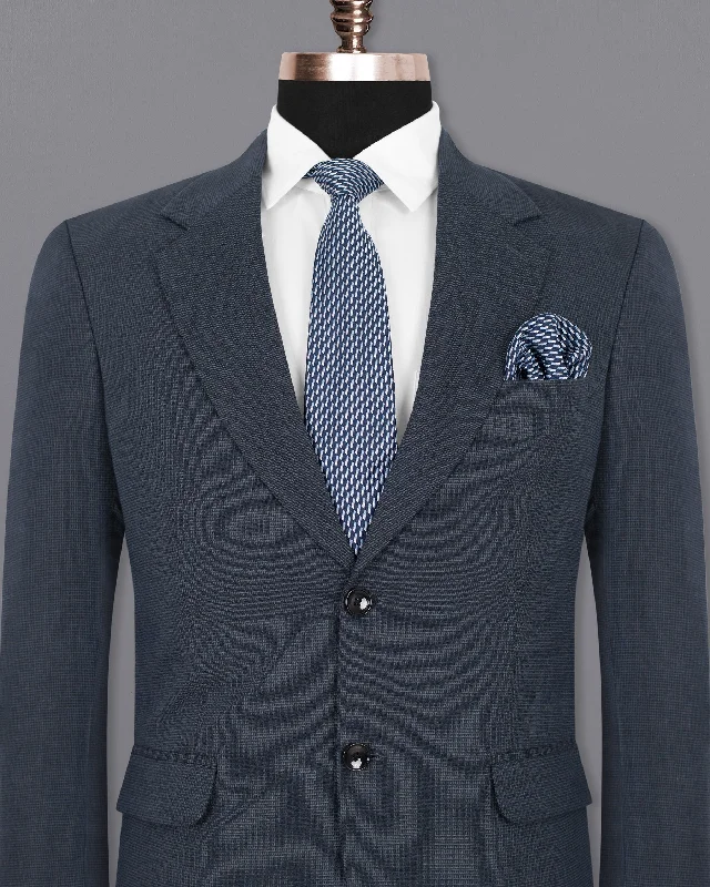 Maco Grey Wool Rich Blazer