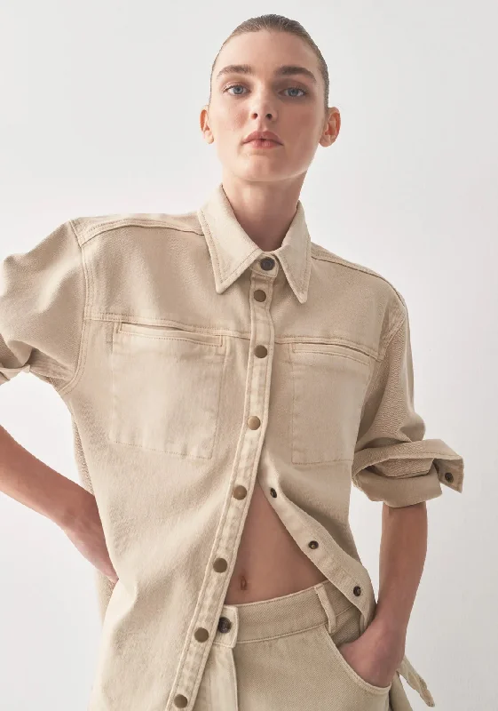 Morrison Jagger Denim Shirt Sand