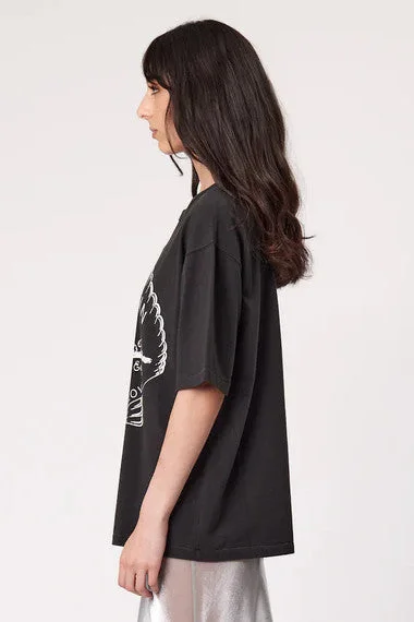 Remain - Oceans Edge Tee, Washed Black