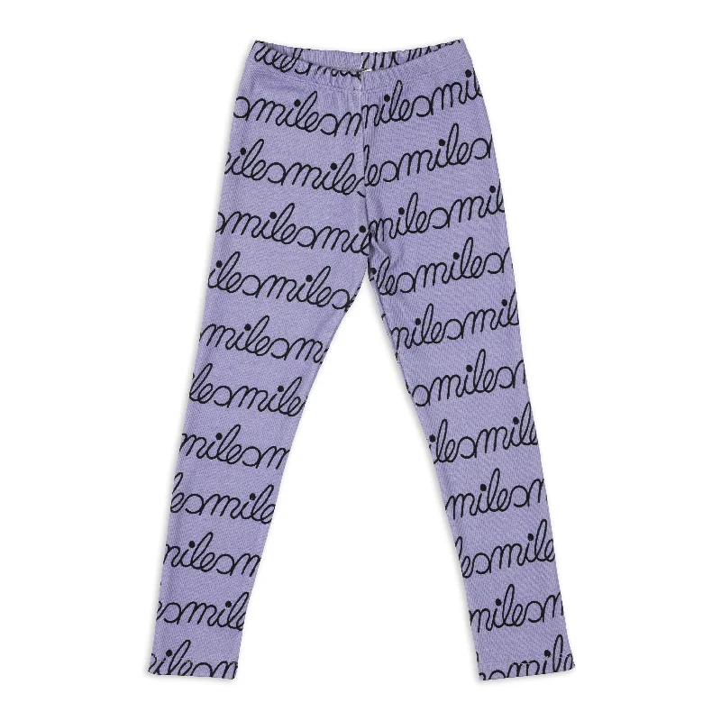 SMILESMILESMILE LEGGINGS GERIPPT