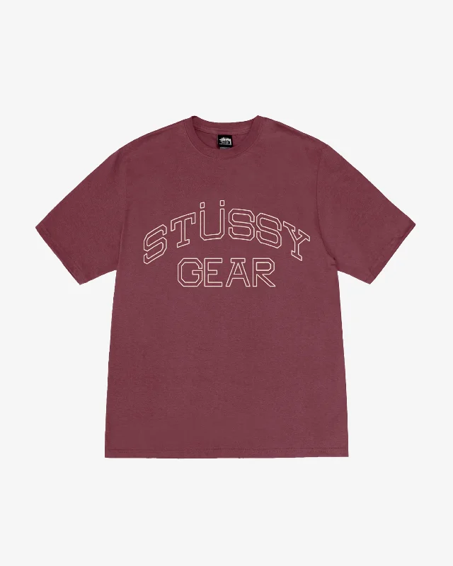 Stüssy - Men's Stüssy Gear T-Shirt - (Oxblood)