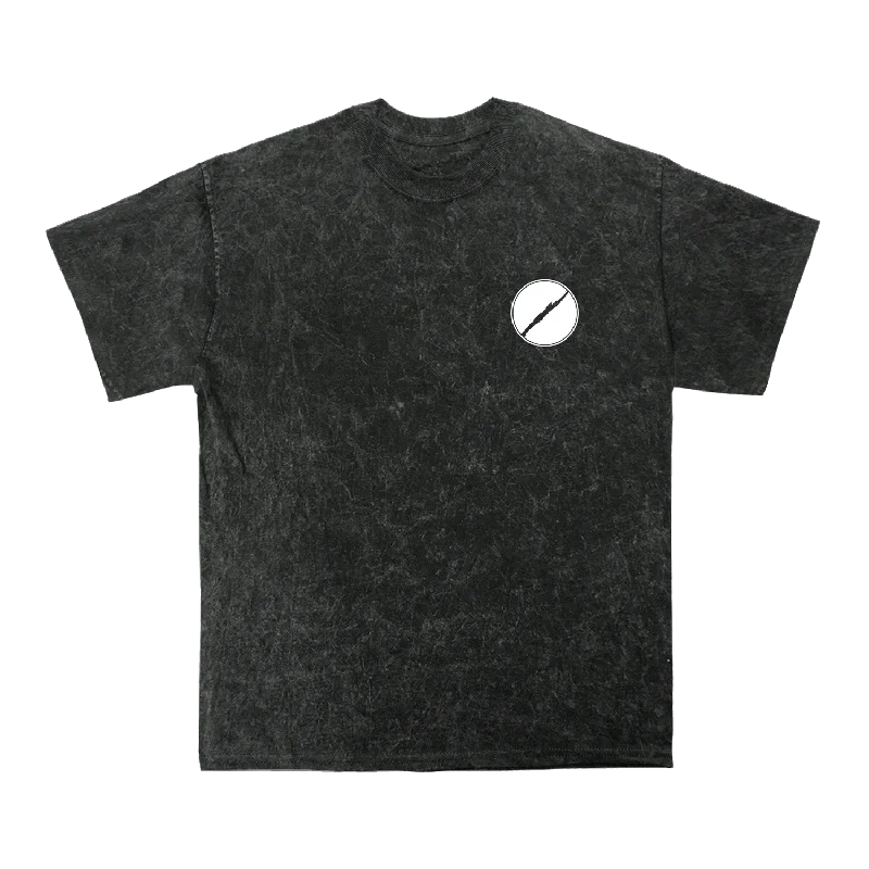 Heal Us Breast Print T - Mineral Wash Black