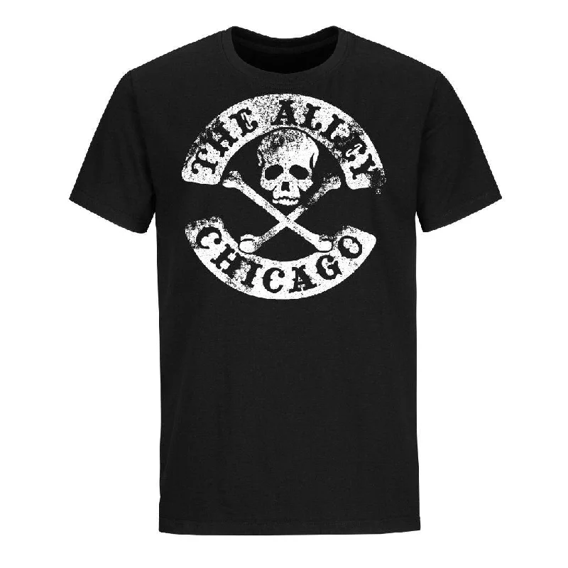 The Alley Chicago Vintage Skull & Crossbones Tshirt