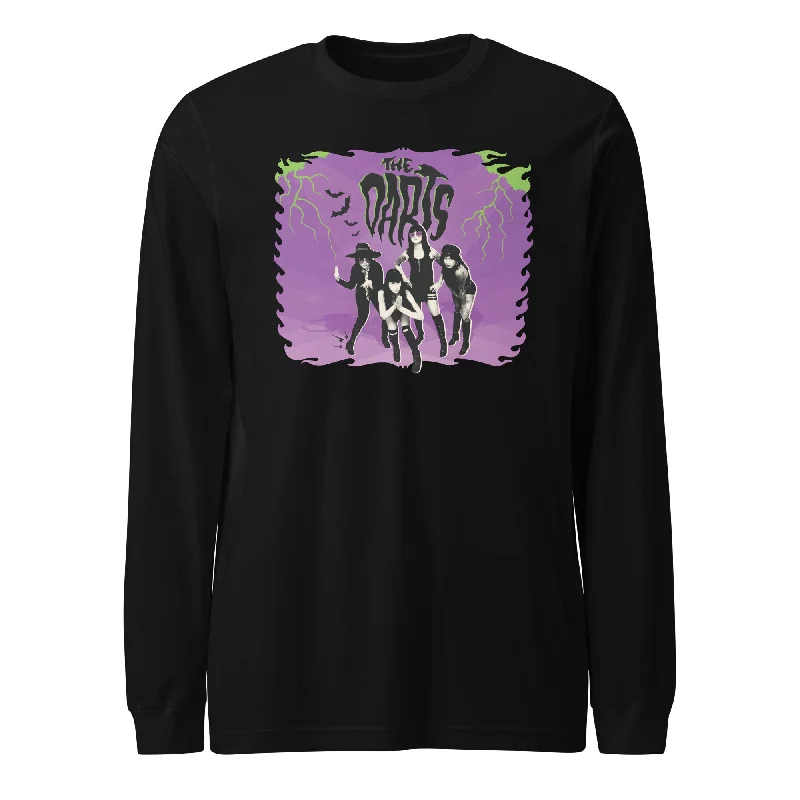 THE DARTS ""Snake Oil Tour"" Black Long Sleeve Tee