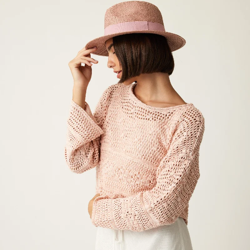 Shorty Eco Knit - Blush Tweed