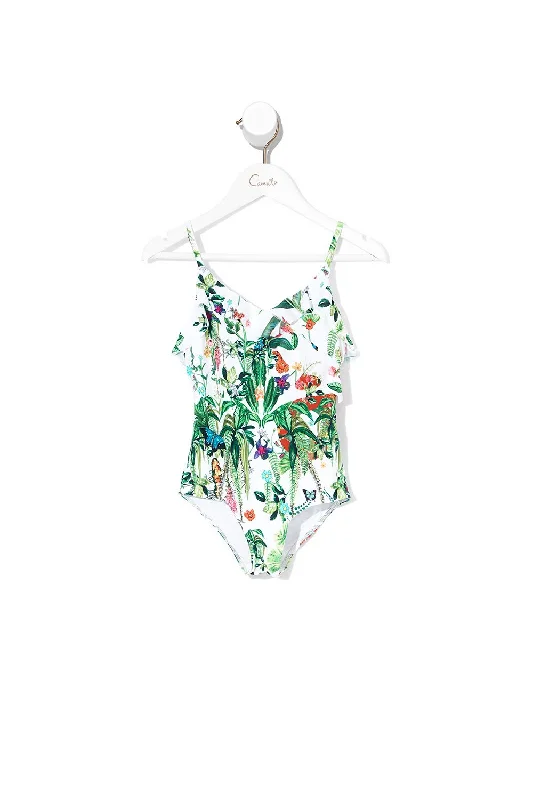 INFANTS MOCK WRAP ONE PIECE DAINTREE DARLING One-shoulder unclassified dresses
