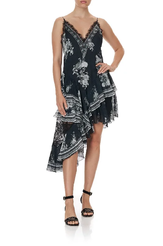 LAYERED ASYMMETRICAL DRESS MOONSHINE BLOOM Wrap unclassified dresses