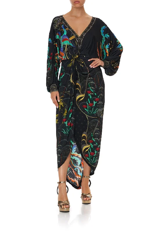 TWIST FRONT DRESS WISE WINGS Lace unclassified dresses